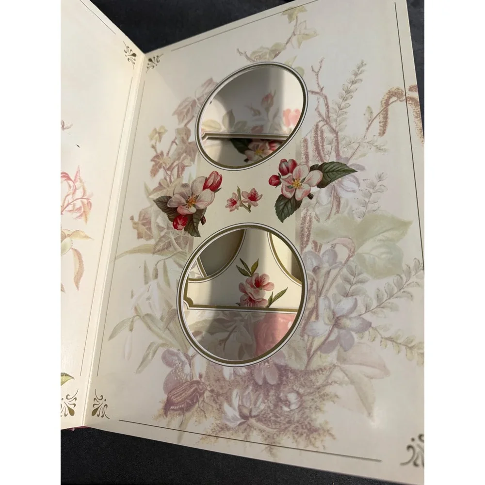 Robert Frederick Family Photograph Album Vintage Floral Die Cut Frames 1999